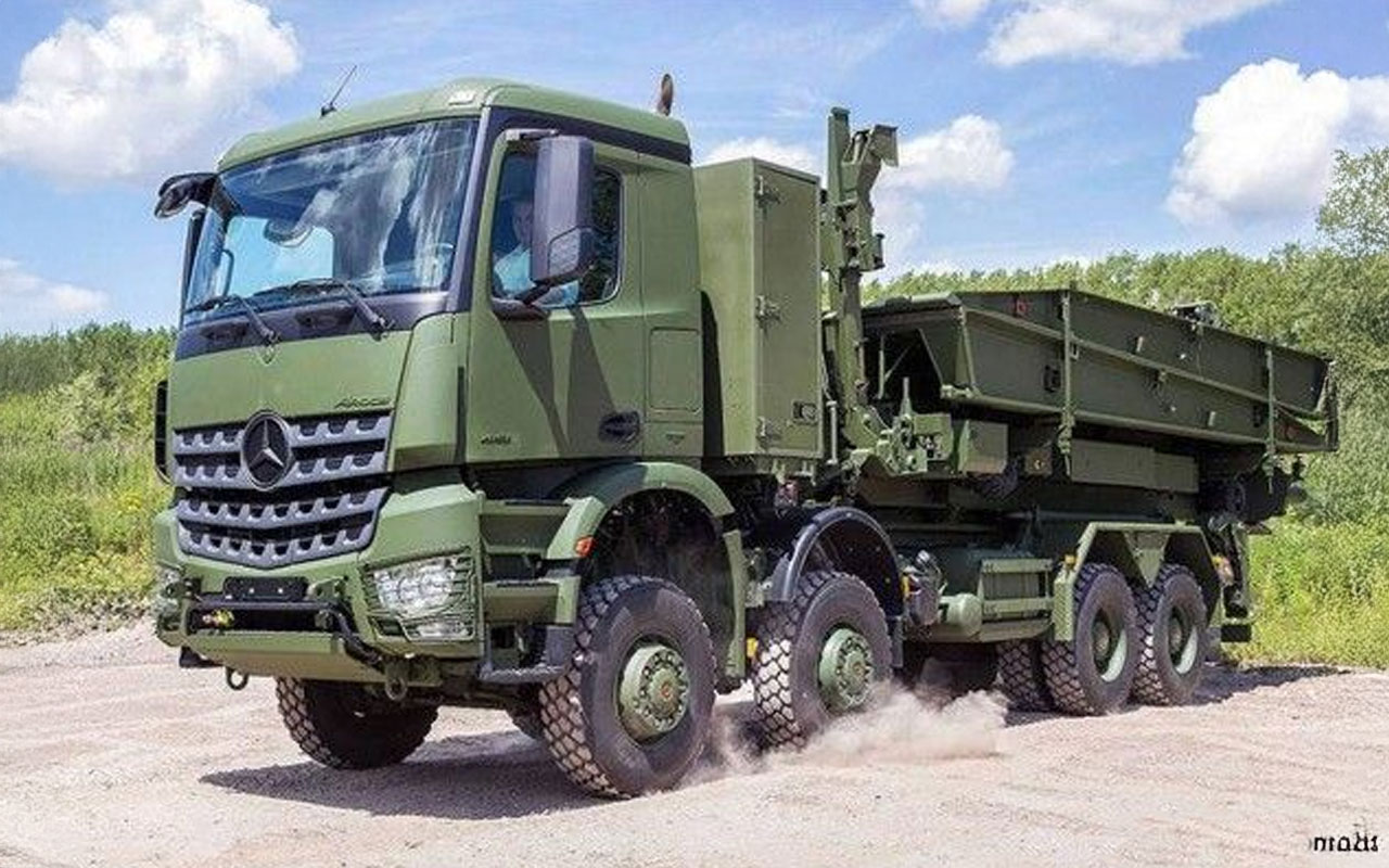 mercedes actross military - AB Savunma - Askeri Yedek Parçalar