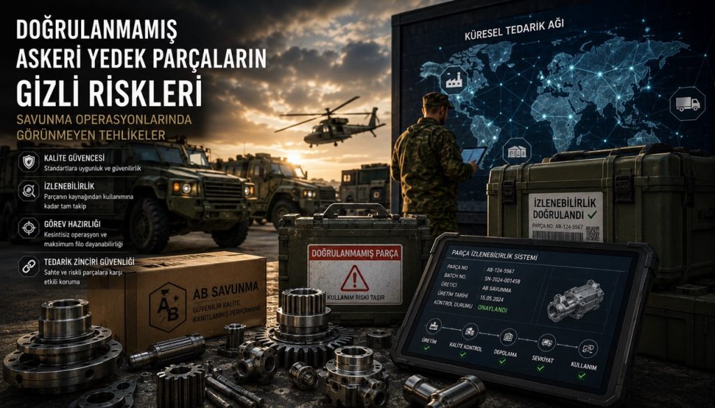 dogrulanmamis askeri yedek parcalarin gizli riskleri - AB Savunma - Askeri Yedek Parçalar